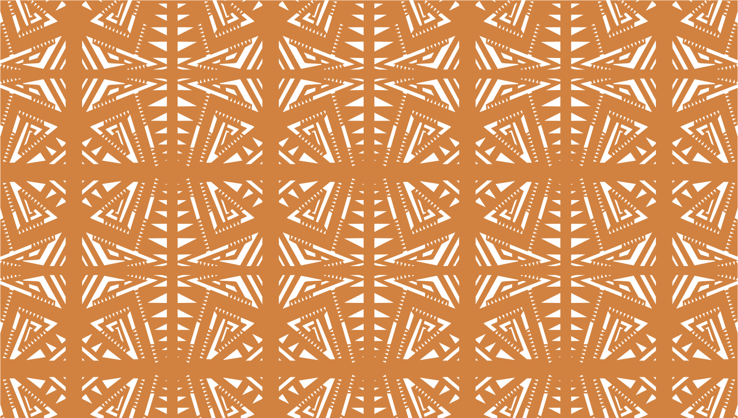 Parasoleil™ V-Maze© pattern displayed with a ochre color overlay